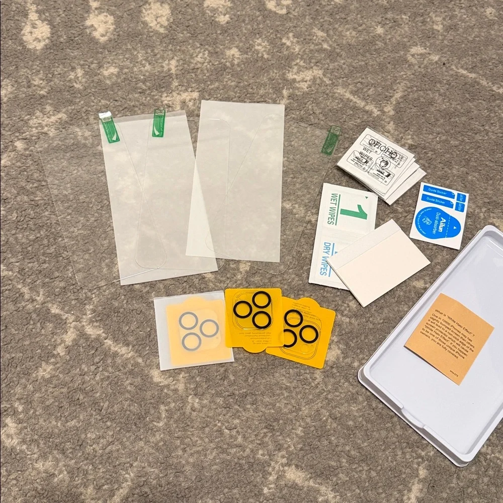 iPhone 12 Pro Max screen protector bundle